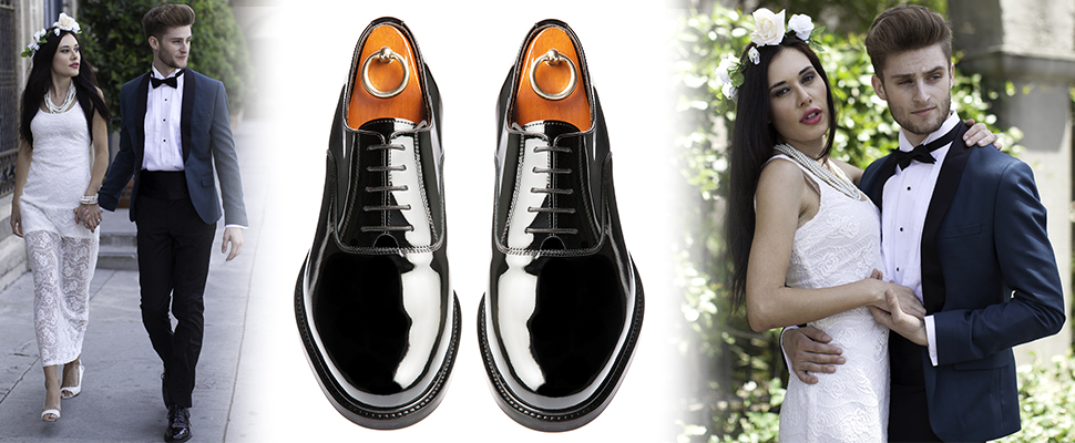 tuxedo elevator shoes